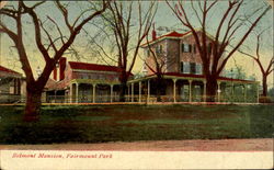 Belmont Mansion, Fairmount Park Postcard