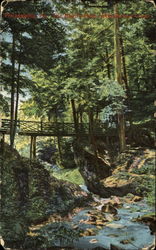 The Devil's Pool Wissahickon Creek Philadelphia, PA Postcard Postcard