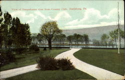 View Of Susquehanna River From Country Club Postcard