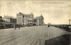 Chateau Frontenac Et Promenade Dufferin Terrace Postcard