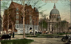 St. James Cathedral And Y.M.C.A Postcard