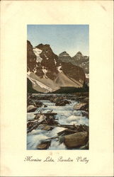 Moraine Lake Canada Misc. Canada Postcard Postcard