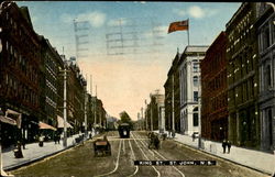 King Street Saint John, NB Canada New Brunswick Postcard Postcard