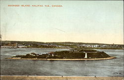 Georges Island Halifax, NS Canada Nova Scotia Postcard Postcard