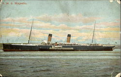 R. M. S. Majestic Postcard