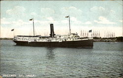 Steamer St. Croix Postcard