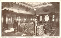 Social Hall Postcard