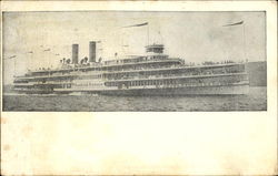 Hudson River Dayline Hendrick Hudson Postcard