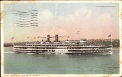 Steamer Hendrick Hudson Postcard