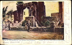 Ruins Of The Church Of The Advent Postcard