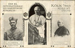 Pope Pius X Religious Postcard Postcard