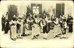 La Tarantella Postcard