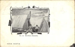 Micmac Indians Postcard