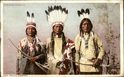 Apache Warriors Postcard