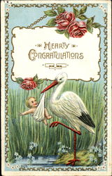 Hearty Congratulations Postcard