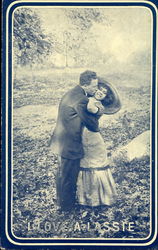 I Love A Lassie Romance & Love Postcard Postcard