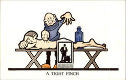 A Tight Pinch Postcard