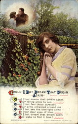 Could I But Dream That Dream Again World War I Postcard Postcard