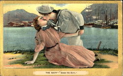 The Navy Doing His Duty Postcard