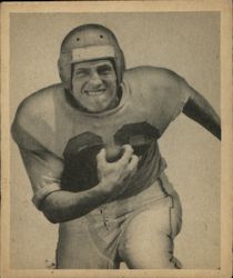 1948 Bowman Football #38 Patrick (Pat) West Los Angeles Rams Trading Card Trading Card Trading Card