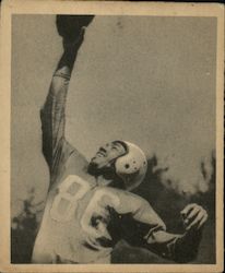 1948 Bowman Football #47 Bob Mann Detroit Lions Trading Card