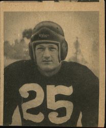 1948 Bowman Football #49 Richard (Whitey) Poillon Washington Redskins Trading Card Trading Card Trading Card