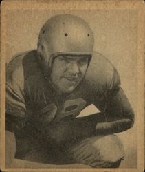 1948 Bowman Football #6 Paul Briggs Detroit Lions Trading Card