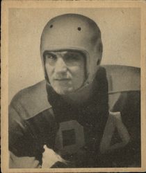 1948 Bowman Football #59 Mervin Pregulman Detroit Lions Trading Card Trading Card Trading Card