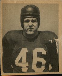 1948 Bowman Football #24 John T. Koniszewski Washington Redskins Trading Card