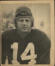 1948 Bowman Football #103 Thomas (Tom) Farmer Washington Redskins Trading Card