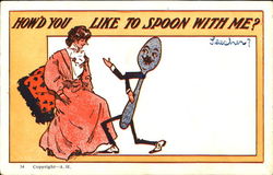 How'd You Like To Spoon With Me? Postcard