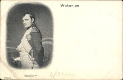 Napoleon - Waterloo Postcard