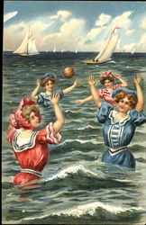 Water Polo Postcard