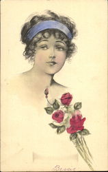 Glamour Women Postcard Postcard