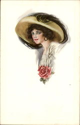 Glamour Woman Women Postcard Postcard