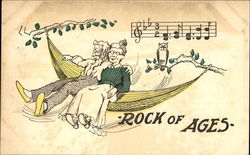 Rock Of Ages - Hammock Postcard