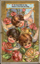 At The Eastertide Postcard