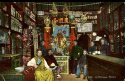 A Chinese Store Asian Postcard Postcard