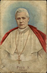 Pope Pius X Pont. Max Religious Postcard Postcard