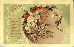 Language Of Flowers Postcard