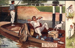 River Humour Tuck's Oilette Series Postcard Postcard