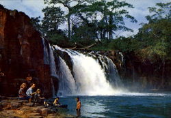 Chorrera Falls Postcard