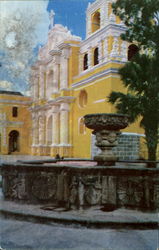 Fachada De La Iglesia La Merced Postcard