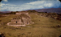 General View Of Monte Alban Mexico Postcard Postcard