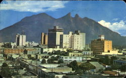 Panoramic From The Benavides Building Monterrey, NL Mexico Postcard Postcard