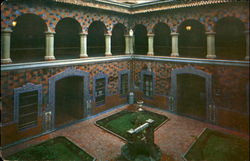 Municipal Palace Interior Monterrey, NL Mexico Postcard Postcard