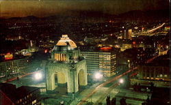 Monument To The Revolution Mexico Postcard Postcard