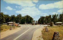 Getway At Western Entrance To Algonquin Park Postcard