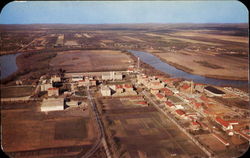 An Aerial View Of The Provincial University Of Manitoba Winnipeg, MB Canada Postcard Postcard