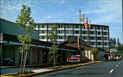 Entrance To Discovery Inn Tyee Plaza Canada Misc. Canada Postcard Postcard